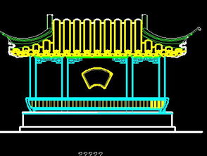 扇亭園林古建筑施工圖紙免費下載 園林古建
